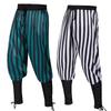 2025 Herren Mittelalter Gestreifte Piraten Leggings Cosplay Hose