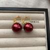 Classic Elegance Warm Pearl Ear Buckle Earrings Commuter Simple Temperament Multicolor French Retro Premium Earrings