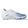 Adidas Predator Edge.3 HG/AG K Comfortable Durable Mid-Top Kids Football Shoes Kids Football Shoes White GZ2893