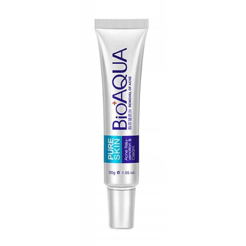 Bioaqua Krem do Cery Trądzikowej, Blizn i zaskórników Pure Skin 30g