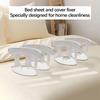 4pcs Lock Bed Sheet Holder Non-Slip Mattress Fastener Grippers Firm Tight Straps