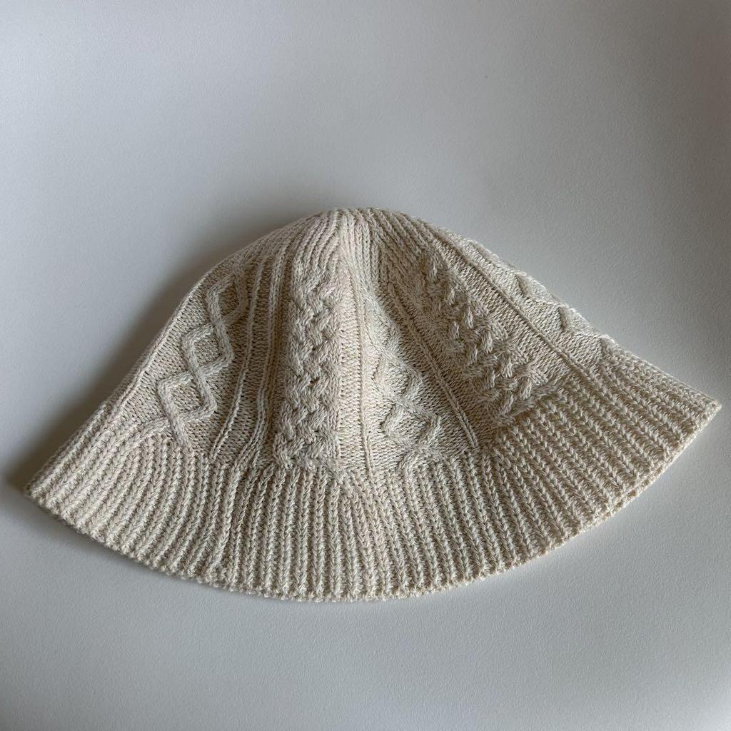 [USED] Korea nyunyu summer knit bucket hat crochet hat