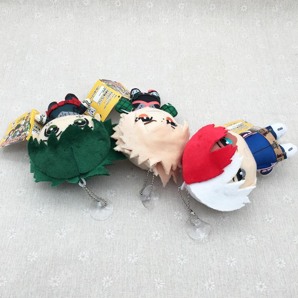 My Hero Academia Plush Toys 15-27cm Izuku Midoriya Katsuki Bakugou Shouto Todoroki Stuffed Dolls Kids Gifts
