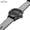 NORTH EDGE 2024 NEW MACH Solar Powered Watch For Men Waterproof 50M Men's Pilot Sports Casua Wristwatches Reloj Hombre Luminous