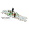 Masudaya Corporation Panel World Expansion Panel, Railroad Crossing Set III, Toy Train, Rail Set, Battery Operated, Ages 3 and Up, 480-1749