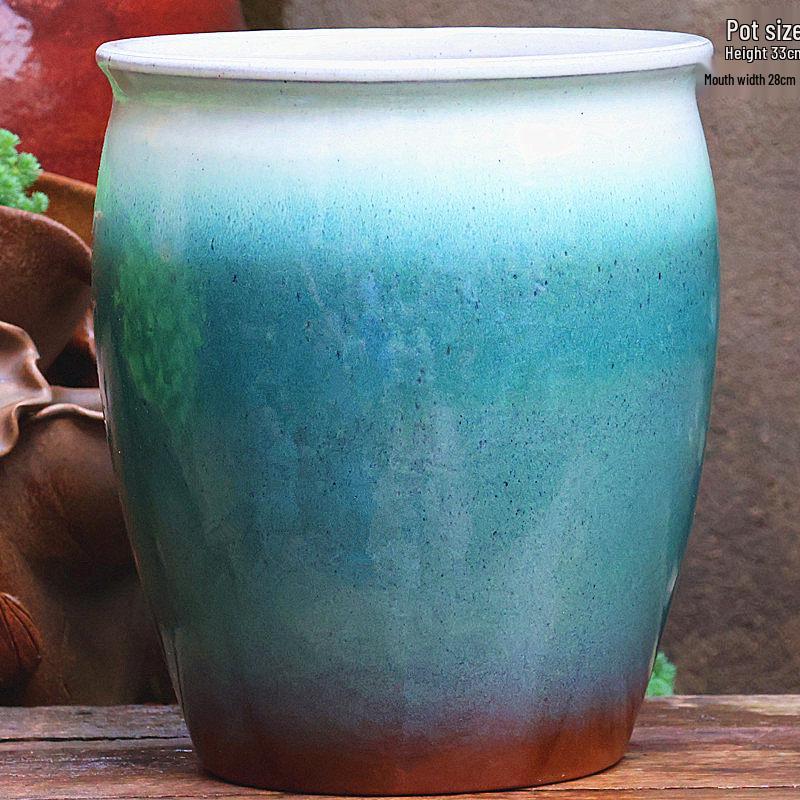 Extra Large Ceramic Succulent & Flower Pot for Trees and Plants