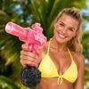 Outdoor Water Gun Toy with Large Capacity Drum Magazine Suitable for Pool Beach Backyard Water Fight Games Durable Plastic Construction