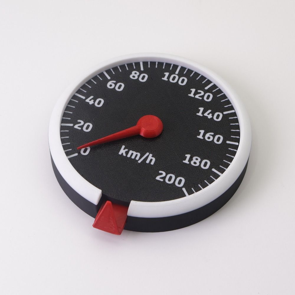 Multifunctional Speedometer Key Holder Pointer Rotatable Fun Key Organizer  Children's Toys