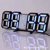 Intelligent Digital Alarm Clock Electronic Clock Living Room Wall Clock Indoor Temperature Clock