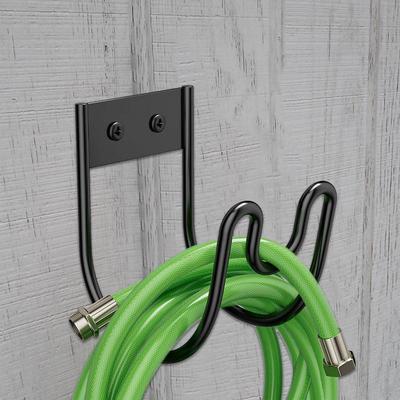 Hose Hanger Wall Mount Heavy Duty Hose Hanger Wall Mount Wall Mounted Hose Holder Sturdy Hose Stand for Garden Hose Storage