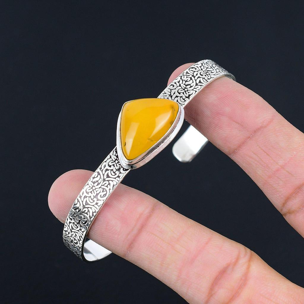 Sisters Day Sale Mookaite Stone Mother Engagement Bangle Jewelry Sterling Silver