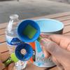 1Set Protein Scoop with Funnel, 2 in 1 Sliding Measuring Cup, Durable PP Kitchen Tool for Milk Powder Protein Powder