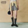 Teenie Weenie Women's College Style Pleated Mini Skirt