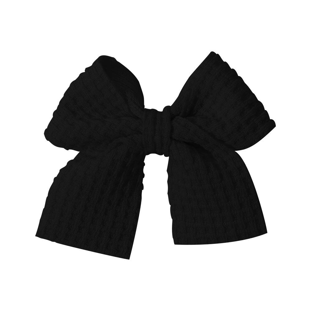 Popular Handmade Fabric Bow Hair Clips for Girls - Macaron Duckbill Style