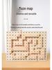 Educational Wooden Building Blocks for Kids – Creative Construction and Brain-Teasing Table Game