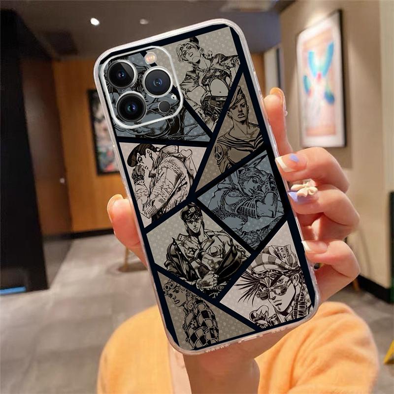 Jojo Phone Case For Iphone 17ProMax 17 Pro Air 16 15 14 13 Pro Max 16 15 14 13 Pro 15Plus