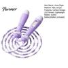 Exercise Skipping Rope Jump with Counter Length Adjustable Tangle-free Ergonomic Digital Display Handle Workout Fitness Equipment for Kids Children