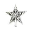 Christmas Topper Tree Hollowed Out Star Ornaments Party Home Decoration Gift