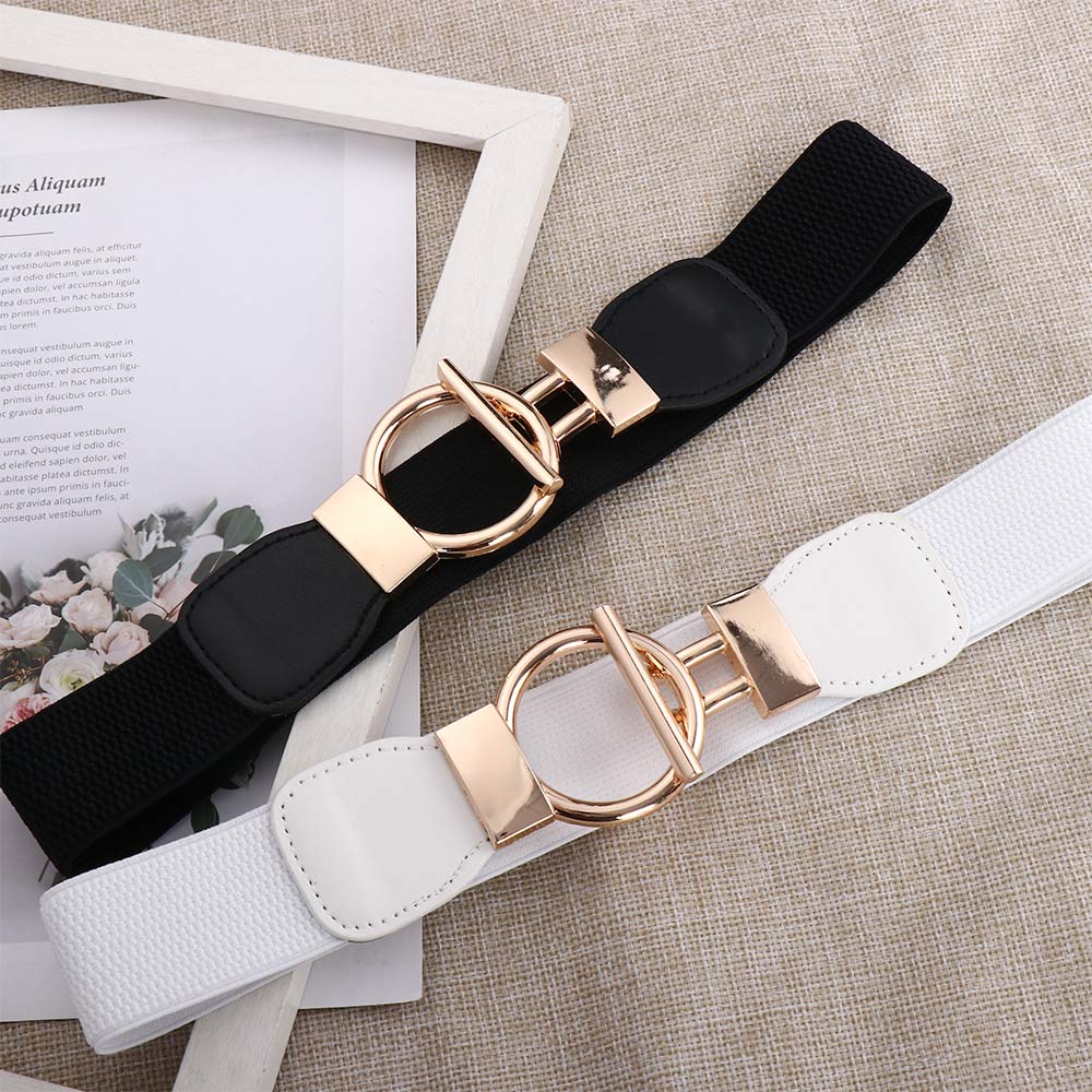 Ladies Dress Decor Elastic Accessories Clothes Elastic Belts Waist Belts Cummerbunds Waistband