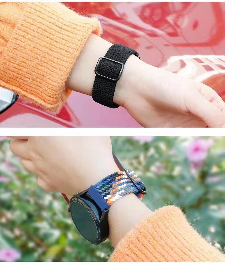 20/22mm Gevlochten Nylon Bandje Voor COROS APEX 4/PACE Pro/4 3 2 Verstelbare Armband Voor CMF Watch 3/2/1 Pro Suunto Race 2/S/Run Band