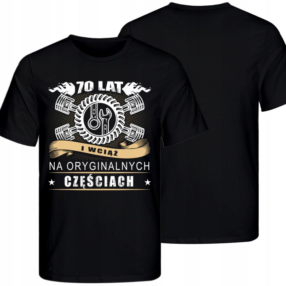 Koszulka prezent na urodziny 40 50 60 70 lat dla Taty mechanik T shirt
