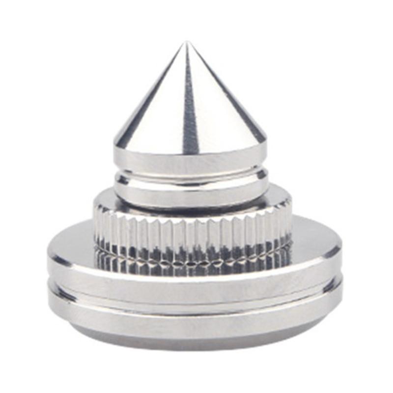 Серебряные изоляционные ножки для динамиков, подкладки для улучшения звуковой стабильности в домашней аудиосистеме