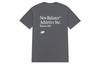 New Balance T Shirt Unisex Charcoal Gray AMT42315-CAS