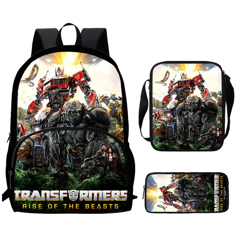 Transformers, Bumblebee Bag High Definition Multi-Function Oxford Lightweight Backpack