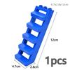 Store byggeklosser Slide Swing Seesaw Park Lekeplass Series Large Pillar Murstein Barn Barn Pedagogisk Leke Kompatibel Duploe
