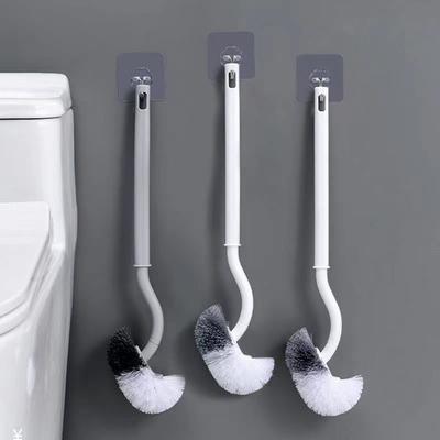 Toilet Brush Home Accessories Bathroom Cleaning Tools Clean The Toilet Brush Without Dead Corners Wall Mounted Household