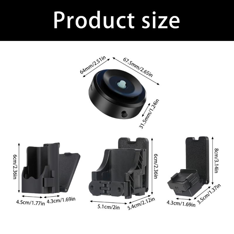 Magnetic Suction Cup Bracket For Pocket 3 Car Windshield Bracket Base Action Camera Outdoor Photography Accessories