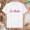 French Women Future Bride Team T-Shirts Colorful Heart Print Short Sleeve Tees for Bachelorette EVJF Party Bridal Wedding Squad