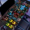 Graffiti Art Large Desk Mat Cartoon Print Gaming Mouse Pad Non Slip Rubber Stitched Edge Keyboard Mat For Gamers Office Workers