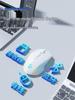 Three-Mode Wireless Bluetooth Silent Rechargeable Gaming Mouse with Macro Programming and Wired Option