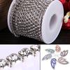 10 Yards/Roll Clothes Rhinestone Tassel Ornament Earring Bracelet Beads Diamond Decoration Accessories for Garment Bags