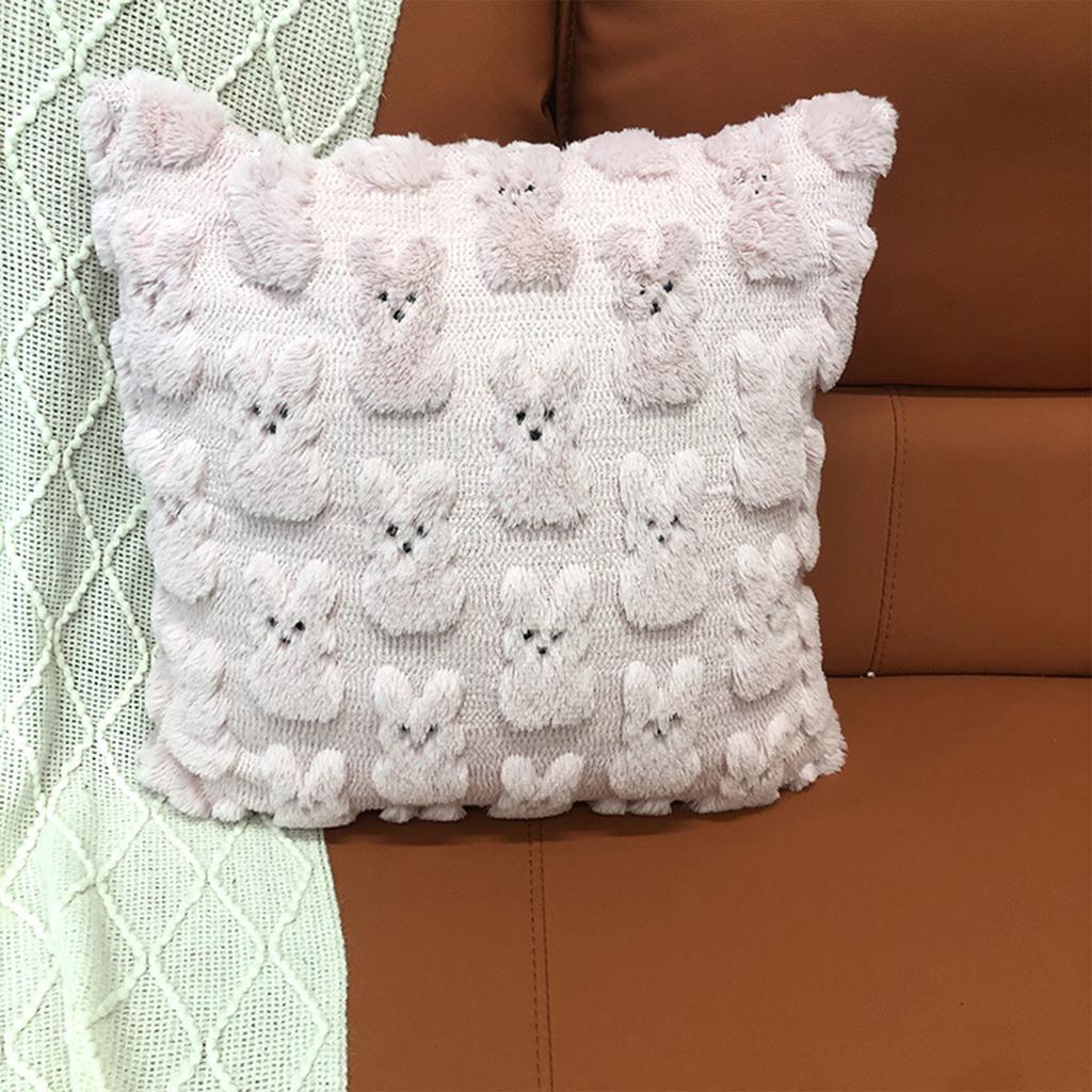 Embroidered Throw Cover, High-end Sofa And Bed Headrest Cushion Cover, Color Decorative Cover.