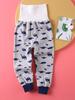 CooElc Baby Pajama Pants with Belly Boys and and Loungewear Prevents Colds While Long Sizes 90 Warmer, Girls, Spring, Autumn, Winter, Kids' Bottoms,