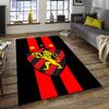 1pc Football Team Design Area Rug - Non-Slip, Soft & Cozy Floor Mat for Living Room, Bedroom, Office - Indoor/Outdoor Decorative Carpet