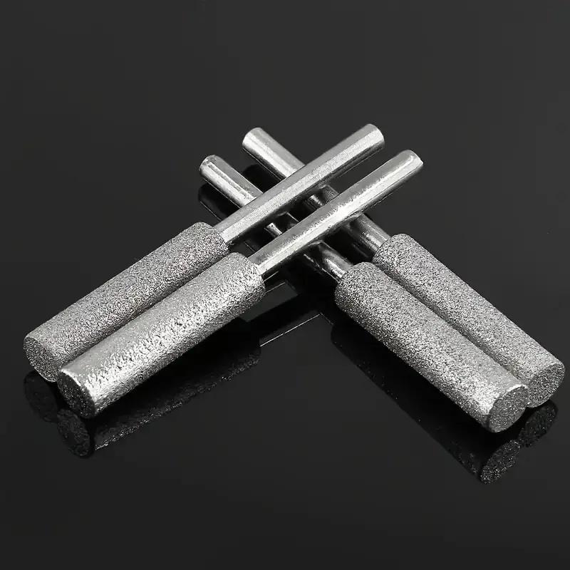 10pc Multi-Purpose Diamond Sharpener Set, Titanium-Coated for ChainSaw, Glass, Metal, Wood, Rotary Tool Bits.