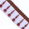Lace Crystal Beads Accessories Tassels for Curtains European Decorative Hanging Table Edge Pendants in Stock