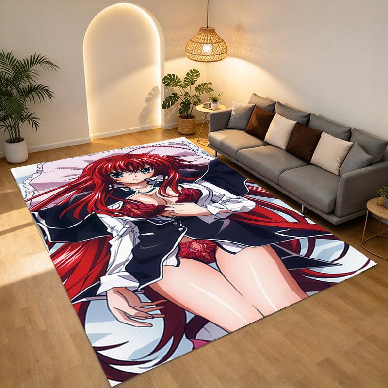Redhead Girl Living Room Nonslip Area Rug Soft Carpet For Bedroom Game Playroom Sofa Office Home Decor Doormat Christmas Gift C9301783