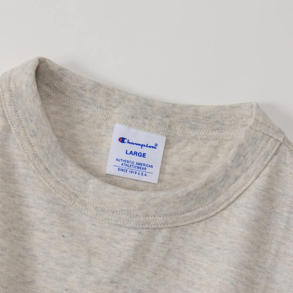 Champion short classic Cotton logo short sleeve 4L T-shirt, sleeve, 100% cotton, USA, one-point embroidery, T-shirt, basic, C3-P300Z/C3-X352L, men's,