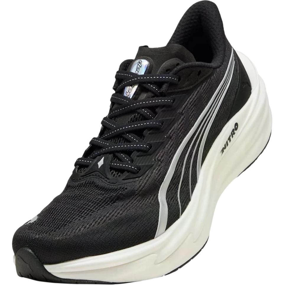 Puma Deviate Nitro 4 Wide Comfortable Running Shoes Men Sneaker Black 31290101
