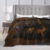Warm Soft Blanket Girls Boys Travel Donut Cat Dungeon Crawler Carl  Throw Blanket  Flannel Bedspread For Couch Bed Sofa Bed