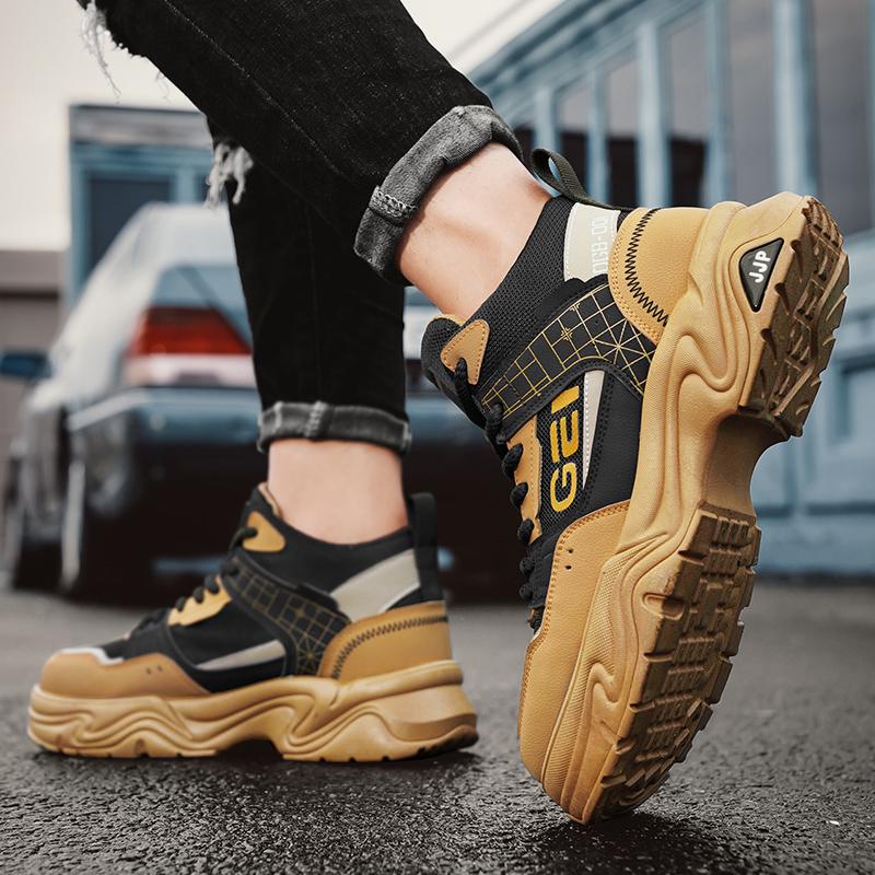 Fashion CYYTL Mens Boots Casual Shoes Cowboy Combat Tactical Motorcycle Winter Chelsea Ankle Work Leather Outdoor Hiking Designer Luxury