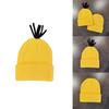 Minions Cartoon Knit Beanie Hat For Winter Warmth And Streetwear Fashion