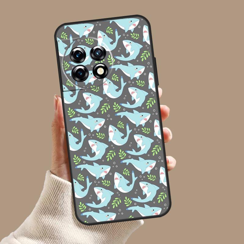 Whale Sharks Case For OnePlus Nord 5 CE 3 4 Lite N20 N30 OnePlus 15 13 12 11 10T 13T 13R 8 9 10 Pro Cover