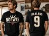 Norway Haaland #9 Graphic 2026 Norway Soccer Fan T-Shirt Men's Women's Y2k Popular Oversized Tshirt Casual O-Neck Tee