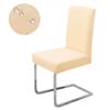 Housse de Chaise Imperméable Élastique Lisse Spandex Housse de Siège de Salle à Manger Protection de Chaise pour Restaurant Cuisine Banquet Housse de Siège