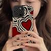Romantic Love Hearts Silicone Case For Samsung Galaxy S22 S21 S20 Plus A54 A34 A53 A51 A52 A23 A32 A31 A71 A72 A73 A14 A13 A12